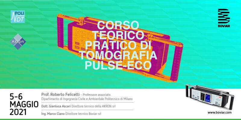 Corso teorico e pratico <br> di tomografia pulse-eco